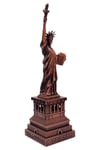 Amerika Birleşik DevletleriDünyadan HediyelerDNY-HD100849Keskin Hediyelik Eşya Ve TekstilVintage Metal USA Özgürlük Heykeli Biblo Antik Bakır 18 cm