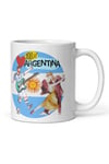 ArjantinDünyadan HediyelerDNY-HDMUGB30Keskin Hediyelik Eşya Ve TekstilArjantin Kupa Bardak 2 Adet Seyahat Hatıra Argentina Mug