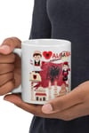 ArnavutlukDünyadan HediyelerDNY-HDMUGB43Keskin Hediyelik Eşya Ve TekstilArnavutluk Kupa Bardak 2 Adet Seyahat Hatıra Albania Mug