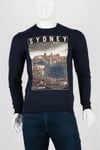 AvustralyaDünyadan HediyelerDNY-HD100034Keskin Hediyelik Eşya Ve TekstilSidney Unisex Pamuklu Slim Fit Sweatshirt Medium