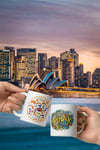 AvustralyaDünyadan HediyelerDNY-HDMUGB16Keskin Hediyelik Eşya Ve TekstilAvustralya Kupa Bardak 2 Adet Seyahat Hatıra Australia Mug