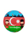 AzerbaycanDünyadan HediyelerDNY-HD100924Keskin Hediyelik Eşya Ve TekstilAzerbaycan Temalı Magnet Kapak Açacak