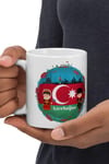 AzerbaycanDünyadan HediyelerDNY-HDMUGB46Keskin Hediyelik Eşya Ve TekstilAzerbaycan Kupa Bardak 2 Adet Seyahat Hatıra Azerbaijan Mug