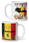BelçikaDünyadan HediyelerDNY-HDMUGB03Keskin Hediyelik Eşya Ve TekstilBelçika Kupa Bardak 2 Adet Seyahat Hatıra Belgium Mug