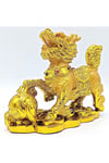 ÇinDünyadan HediyelerDNY-HD100250Keskin Hediyelik Eşya Ve TekstilKoruyucu Feng Shui Fu Ejderha Köpek Altın