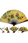 ÇinDünyadan HediyelerDNY-HD100338Keskin Hediyelik Eşya Ve TekstilÇin Bambu Keten Kumaş Yelpaze Çanta Boy