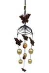 ÇinDünyadan HediyelerDNY-HD100375TL322CKeskin Hediyelik Eşya Ve TekstilFeng Shui Metal Rüzgar Çanı İki Katlı Kelebek Temalı 6 Çan