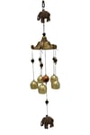 ÇinDünyadan HediyelerDNY-HD100378MS35DKeskin Hediyelik Eşya Ve TekstilFeng Shui Metal Rüzgar Çanı Şans Bereket Filleri No.1