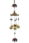 ÇinDünyadan HediyelerDNY-HD100378MS35DKeskin Hediyelik Eşya Ve TekstilFeng Shui Metal Rüzgar Çanı Şans Bereket Filleri No.1
