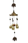 ÇinDünyadan HediyelerDNY-HD100378MS35DKeskin Hediyelik Eşya Ve TekstilFeng Shui Metal Rüzgar Çanı Şans Bereket Filleri No.1
