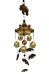 ÇinDünyadan HediyelerDNY-HD100379MS35EKeskin Hediyelik Eşya Ve TekstilFeng Shui Metal Rüzgar Çanı Şans Bereket Filleri No.2