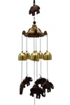 ÇinDünyadan HediyelerDNY-HD100379MS35EKeskin Hediyelik Eşya Ve TekstilFeng Shui Metal Rüzgar Çanı Şans Bereket Filleri No.2