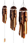 ÇinDünyadan HediyelerDNY-HD100397Keskin Hediyelik Eşya Ve TekstilFeng Shui Coconat Bambu Rüzgar Çanı 45 cm Orta Boy