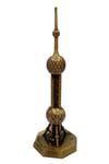 ÇinDünyadan HediyelerDNY-HD100856Keskin Hediyelik Eşya Ve TekstilVintage Metal Shanghai Oriental Pearl Tv Tower Biblo Antik Bronz 18 cm