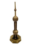 ÇinDünyadan HediyelerDNY-HD100856Keskin Hediyelik Eşya Ve TekstilVintage Metal Shanghai Oriental Pearl Tv Tower Biblo Antik Bronz 18 cm