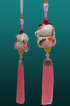 ÇinDünyadan HediyelerDNY-HD101466Keskin Hediyelik Eşya Ve TekstilFeng Shui Maneki Neko Şans Kedisi Pembe No.1