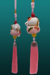 ÇinDünyadan HediyelerDNY-HD101466Keskin Hediyelik Eşya Ve TekstilFeng Shui Maneki Neko Şans Kedisi Pembe No.1
