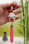 ÇinDünyadan HediyelerDNY-HD101466Keskin Hediyelik Eşya Ve TekstilFeng Shui Maneki Neko Şans Kedisi Pembe No.1