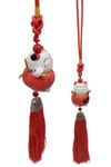ÇinDünyadan HediyelerDNY-HD101467Keskin Hediyelik Eşya Ve TekstilFeng Shui Maneki Neko Şans Kedisi Kırmızı No.1