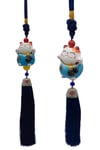 ÇinDünyadan HediyelerDNY-HD101468Keskin Hediyelik Eşya Ve TekstilFeng Shui Maneki Neko Şans Kedisi Mavi No.1