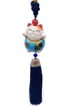 ÇinDünyadan HediyelerDNY-HD101468Keskin Hediyelik Eşya Ve TekstilFeng Shui Maneki Neko Şans Kedisi Mavi No.1