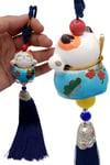ÇinDünyadan HediyelerDNY-HD101468Keskin Hediyelik Eşya Ve TekstilFeng Shui Maneki Neko Şans Kedisi Mavi No.1