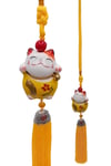 ÇinDünyadan HediyelerDNY-HD101469Keskin Hediyelik Eşya Ve TekstilFeng Shui Maneki Neko Şans Kedisi Sarı No.1