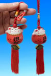 ÇinDünyadan HediyelerDNY-HD101472Keskin Hediyelik Eşya Ve TekstilFeng Shui Maneki Neko Şans Kedisi Kırmızı No.2