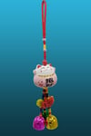 ÇinDünyadan HediyelerDNY-HD101476Keskin Hediyelik Eşya Ve TekstilFeng Shui Maneki Neko Şans Kedisi Pembe No.3