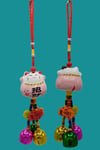 ÇinDünyadan HediyelerDNY-HD101476Keskin Hediyelik Eşya Ve TekstilFeng Shui Maneki Neko Şans Kedisi Pembe No.3