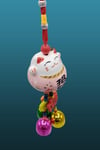 ÇinDünyadan HediyelerDNY-HD101476Keskin Hediyelik Eşya Ve TekstilFeng Shui Maneki Neko Şans Kedisi Pembe No.3