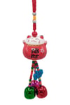 ÇinDünyadan HediyelerDNY-HD101477Keskin Hediyelik Eşya Ve TekstilFeng Shui Maneki Neko Şans Kedisi Kırmızı No.3