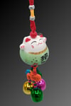 ÇinDünyadan HediyelerDNY-HD101480Keskin Hediyelik Eşya Ve TekstilFeng Shui Maneki Neko Şans Kedisi Yeşil No.3