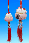 ÇinDünyadan HediyelerDNY-HD101481Keskin Hediyelik Eşya Ve TekstilFeng Shui Maneki Neko Şans Kedisi Pembe No.4