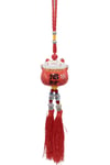 ÇinDünyadan HediyelerDNY-HD101482Keskin Hediyelik Eşya Ve TekstilFeng Shui Maneki Neko Şans Kedisi Kırmızı No.4
