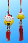 ÇinDünyadan HediyelerDNY-HD101484Keskin Hediyelik Eşya Ve TekstilFeng Shui Maneki Neko Şans Kedisi Sarı No.4