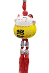 ÇinDünyadan HediyelerDNY-HD101484Keskin Hediyelik Eşya Ve TekstilFeng Shui Maneki Neko Şans Kedisi Sarı No.4