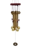 ÇinDünyadan HediyelerDNY-HD101486Keskin Hediyelik Eşya Ve TekstilFeng Shui Metal Rüzgar Çanı Şans Parası Oval S05