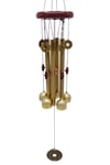 ÇinDünyadan HediyelerDNY-HD101486Keskin Hediyelik Eşya Ve TekstilFeng Shui Metal Rüzgar Çanı Şans Parası Oval S05