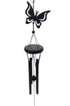ÇinDünyadan HediyelerDNY-HD101489Keskin Hediyelik Eşya Ve TekstilFeng Shui Metal Rüzgar Çanı Siyah S08