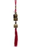 ÇinDünyadan HediyelerDNY-HDALK2259Keskin Hediyelik Eşya Ve TekstilÇin Feng Shui Şans ve Bereket Metal Çan Maneki Neko 30 cm