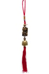 ÇinDünyadan HediyelerDNY-HDALK2259Keskin Hediyelik Eşya Ve TekstilÇin Feng Shui Şans ve Bereket Metal Çan Maneki Neko 30 cm