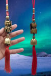 ÇinDünyadan HediyelerDNY-HDALK2259Keskin Hediyelik Eşya Ve TekstilÇin Feng Shui Şans ve Bereket Metal Çan Maneki Neko 30 cm