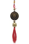 ÇinDünyadan HediyelerDNY-HDALK2260Keskin Hediyelik Eşya Ve TekstilÇin Feng Shui Şans ve Bereket Metal Çan Tapınak Buda 30 cm
