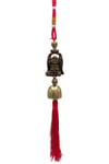 ÇinDünyadan HediyelerDNY-HDALK2261Keskin Hediyelik Eşya Ve TekstilÇin Feng Shui Şans ve Bereket Metal Çan Buda 30 cm