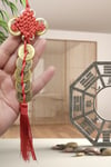 ÇinDünyadan HediyelerDNY-HDALK2263Keskin Hediyelik Eşya Ve TekstilÇin Feng Shui Şans ve Bereket Düğüm Beşli Para 35 cm