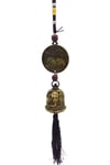 ÇinDünyadan HediyelerDNY-HDALK2265Keskin Hediyelik Eşya Ve TekstilÇin Feng Shui Şans ve Bereket Metal Para Çan 40 cm
