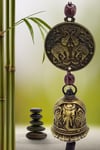 ÇinDünyadan HediyelerDNY-HDALK2265Keskin Hediyelik Eşya Ve TekstilÇin Feng Shui Şans ve Bereket Metal Para Çan 40 cm