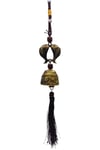 ÇinDünyadan HediyelerDNY-HDALK2267Keskin Hediyelik Eşya Ve TekstilÇin Feng Shui Şans ve Bereket Metal Koi Balık Çan 35 cm