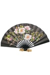 ÇinDünyadan HediyelerDNY-HDYCNSYLPZ60N1SKeskin Hediyelik Eşya Ve TekstilÇin Bambu Keten Kumaş Yelpaze 01BSA Siyah Büyük Boy 60cm No.1S